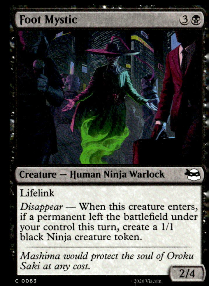 Teenage Mutant Ninja Turtles #63 Foot Mystic