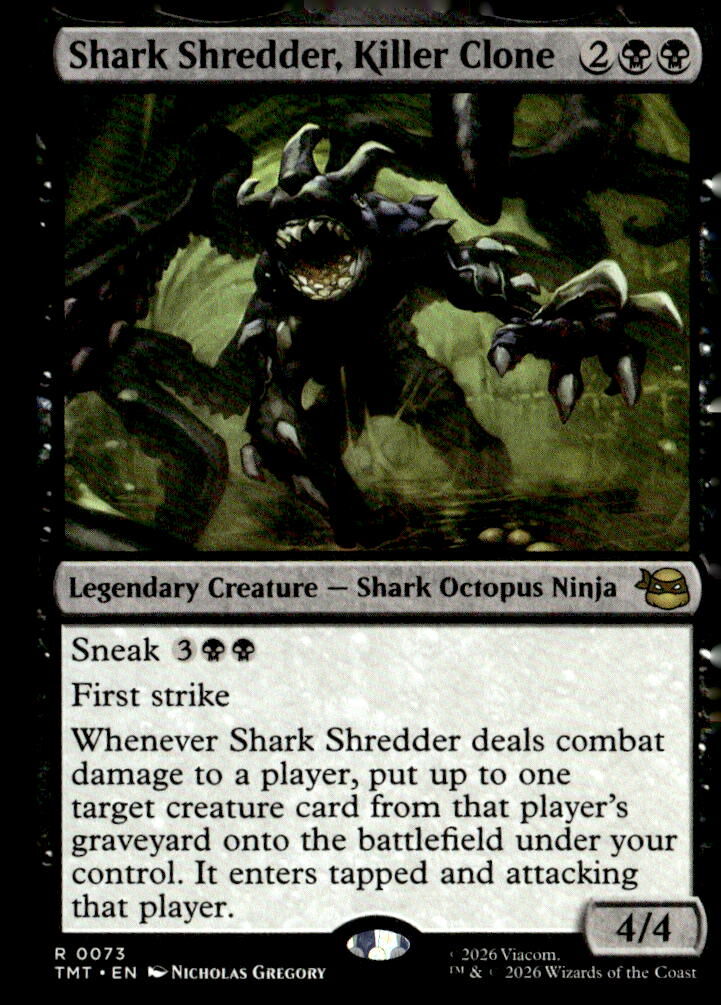 Teenage Mutant Ninja Turtles #73 Shark Shredder, Killer Clone