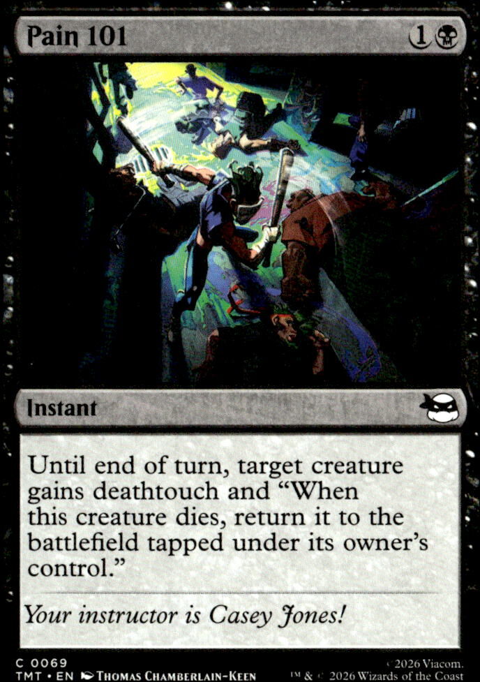 Teenage Mutant Ninja Turtles #69 Pain 101