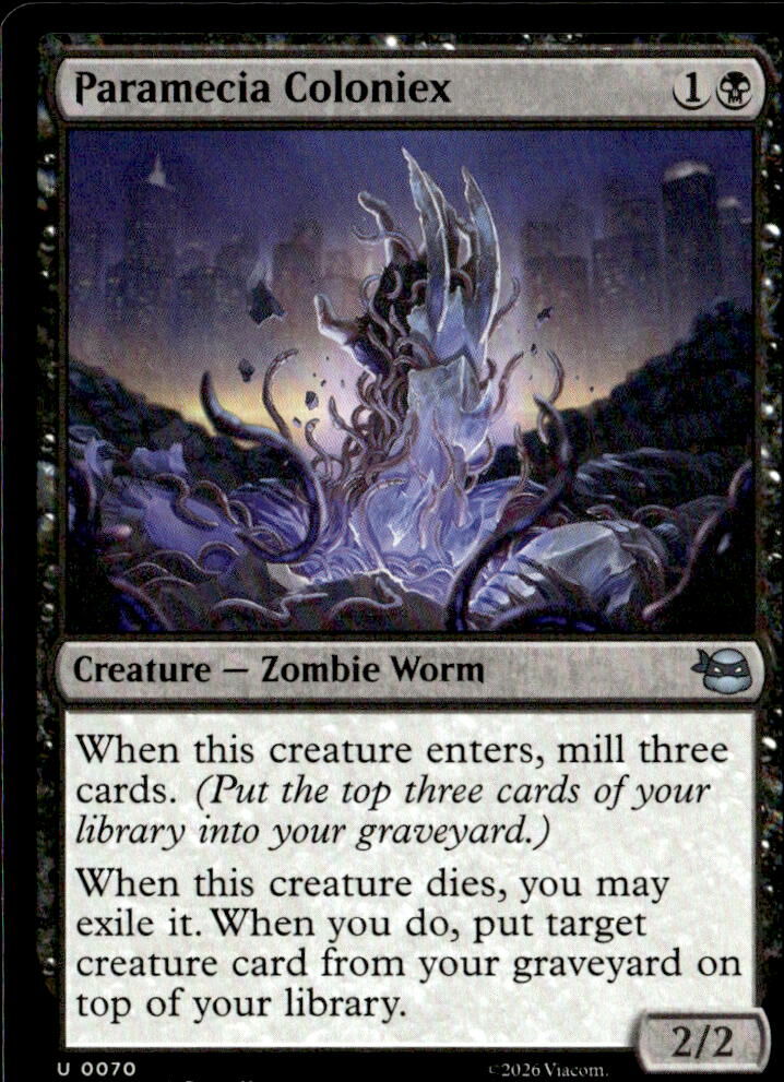 Teenage Mutant Ninja Turtles #70 Paramecia Coloniex