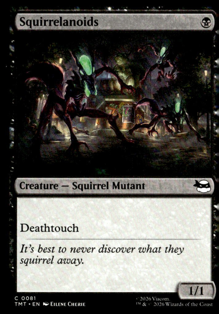 Teenage Mutant Ninja Turtles #81 Squirrelanoids