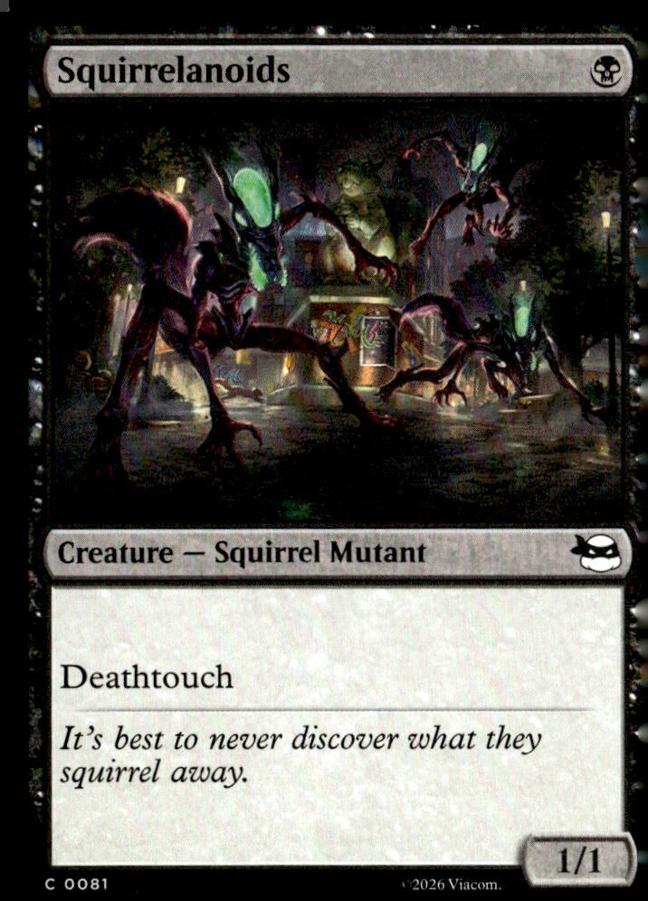 Teenage Mutant Ninja Turtles #81 Squirrelanoids