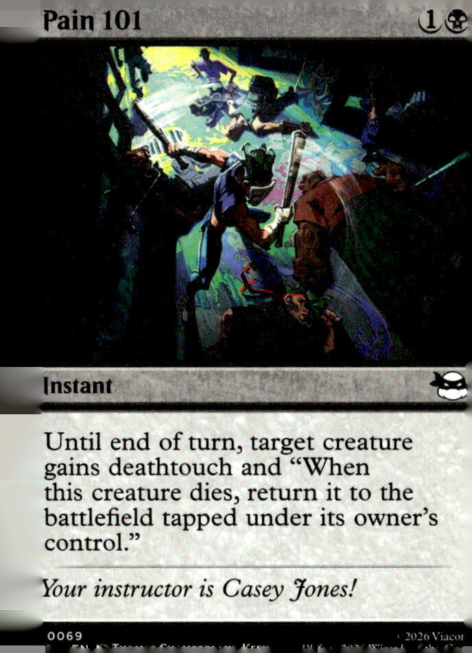 Teenage Mutant Ninja Turtles #69 Pain 101