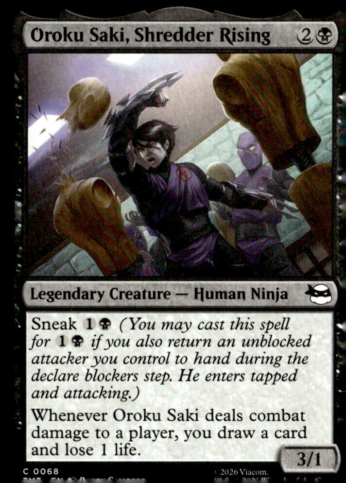 Teenage Mutant Ninja Turtles #68 Oroku Saki, Shredder Rising