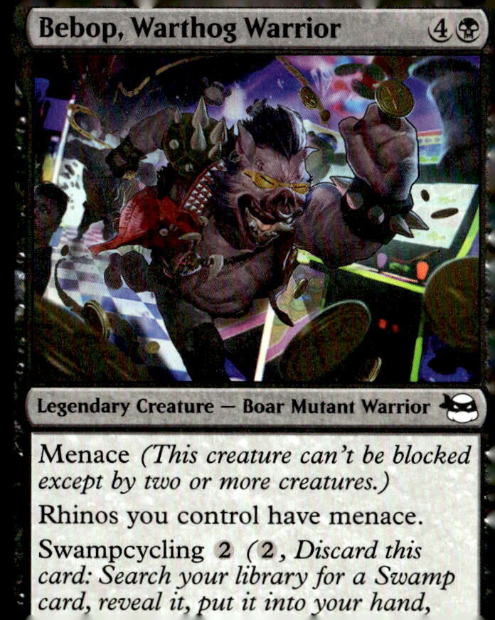 Teenage Mutant Ninja Turtles #59 Bebop, Warthog Warrior