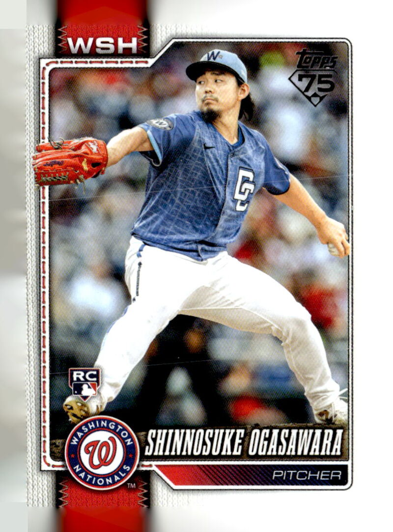 2026 Topps #32 Shinnosuke Ogasawara