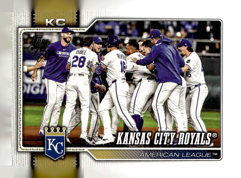 2026 Topps #34 Kansas City Royals