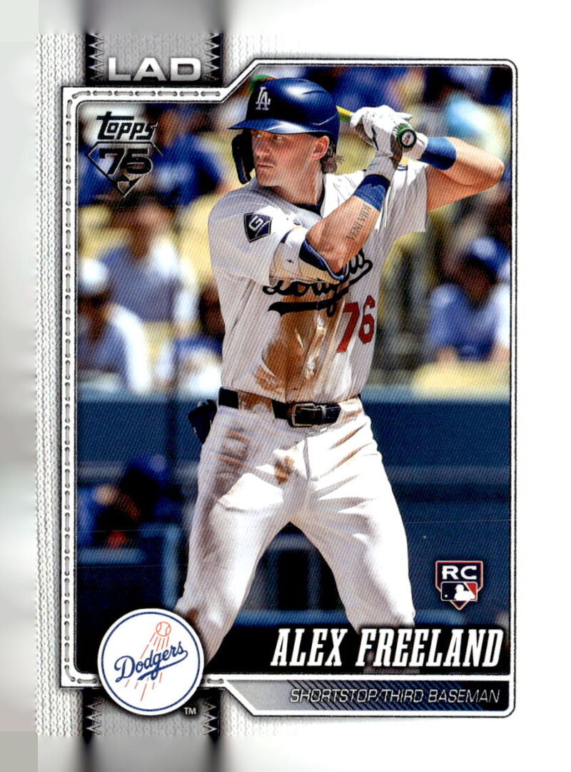2026 Topps #74 Alex Freeland