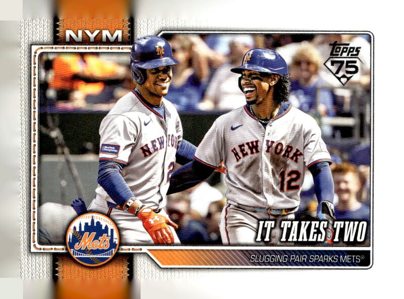 2026 Topps #52 It Takes Two Gold #/2026