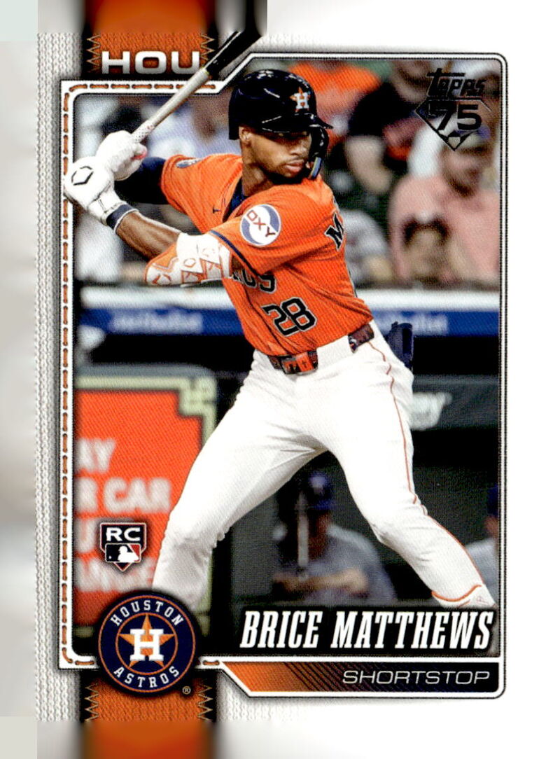 2026 Topps #132 Brice Matthews