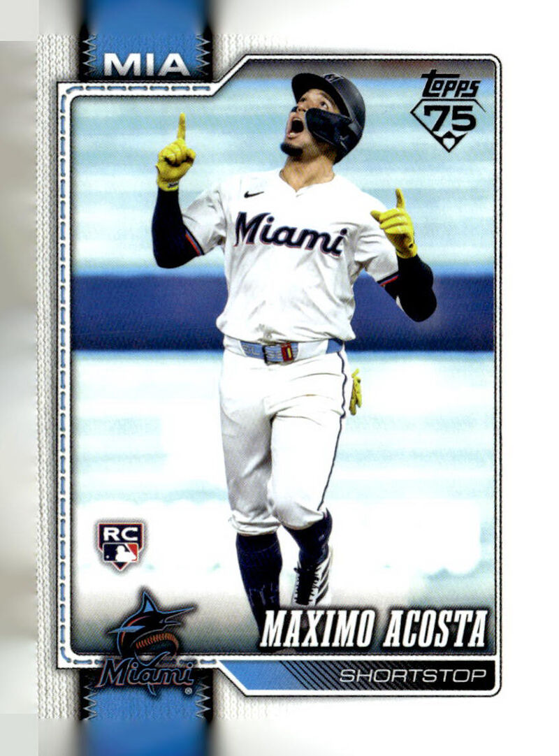 2026 Topps #172 Maximo Acosta