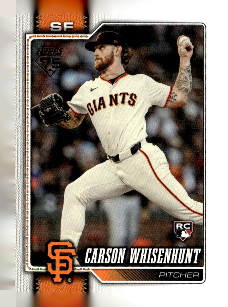 2026 Topps #184 Carson Whisenhunt