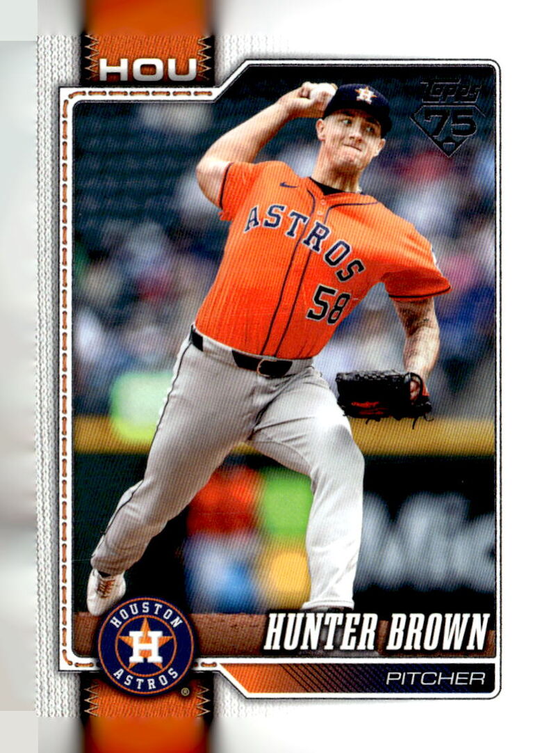 2026 Topps #264 Hunter Brown