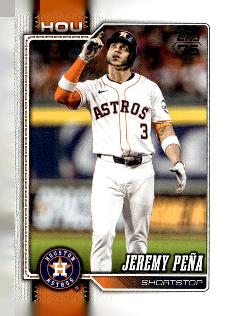 2026 Topps #307 Jeremy Peña