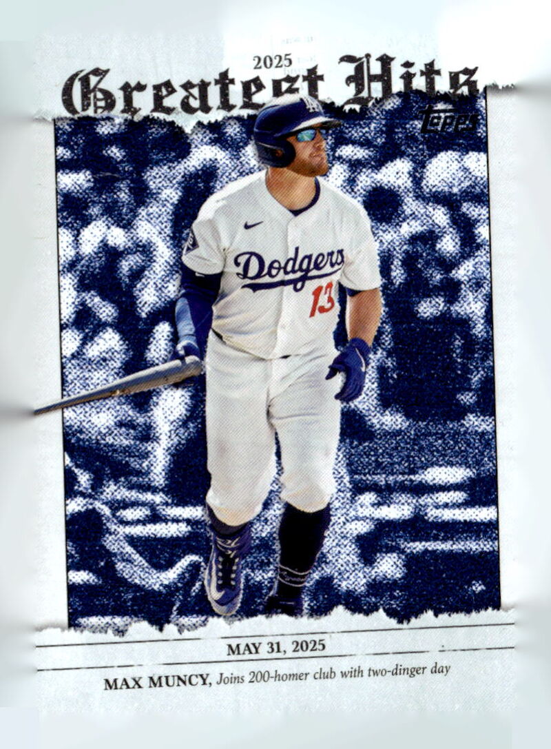 2026 Topps #GH-24 Max Muncy 2025 Greatest Hits