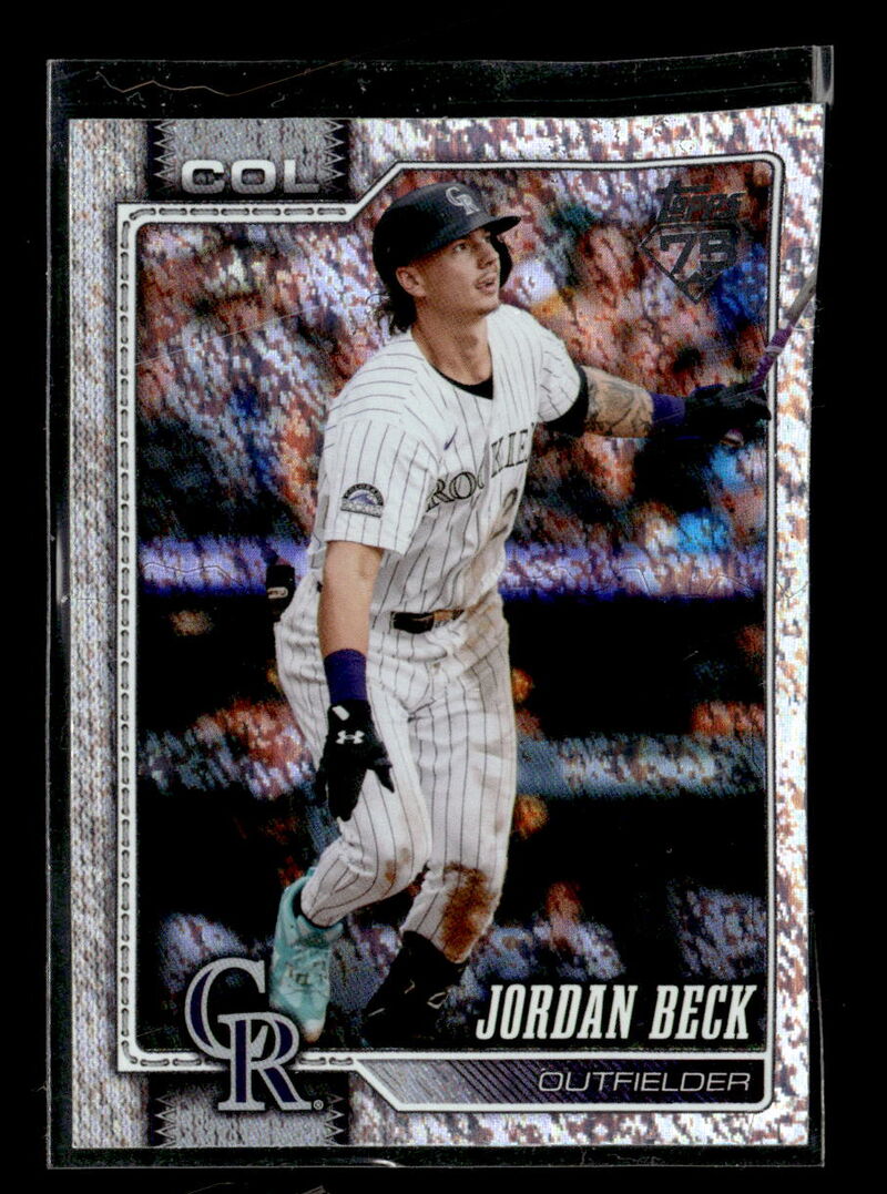 2026 Topps #12 Jordan Beck Holo Foil