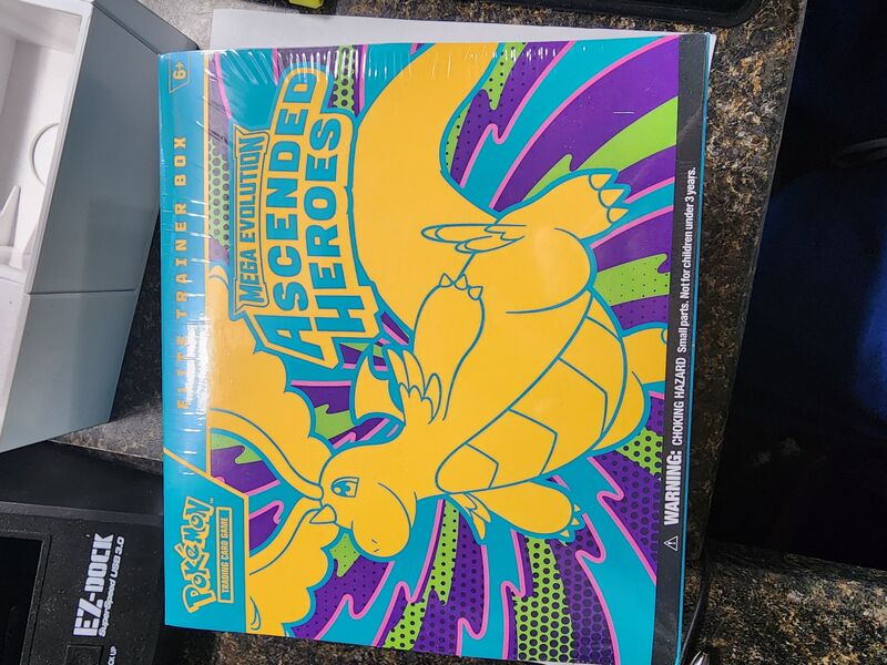 Pokemon TCG Mega Evolution Ascended Heroes Elite Trainer Box