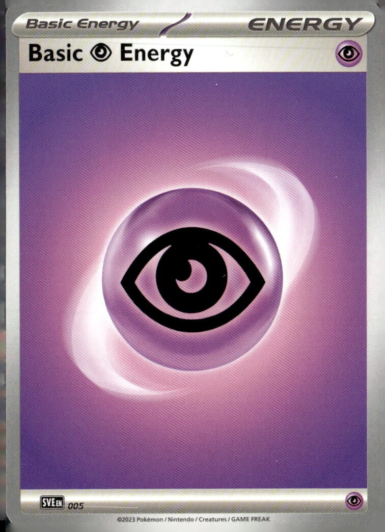 SV03: Obsidian Flames #005 Basic Psychic Energy