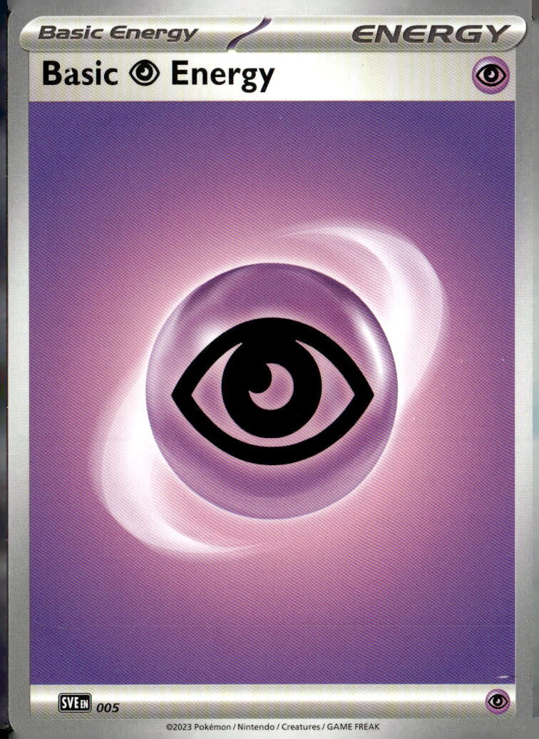 SV03: Obsidian Flames #005 Basic Psychic Energy
