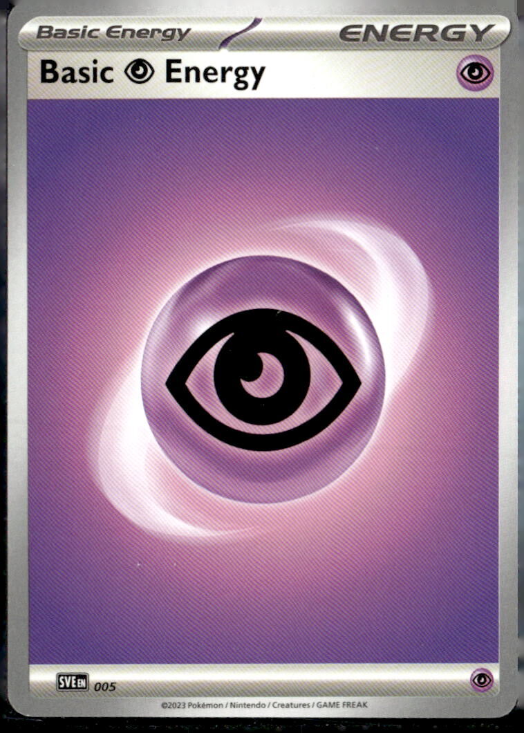 SV03: Obsidian Flames #005 Basic Psychic Energy