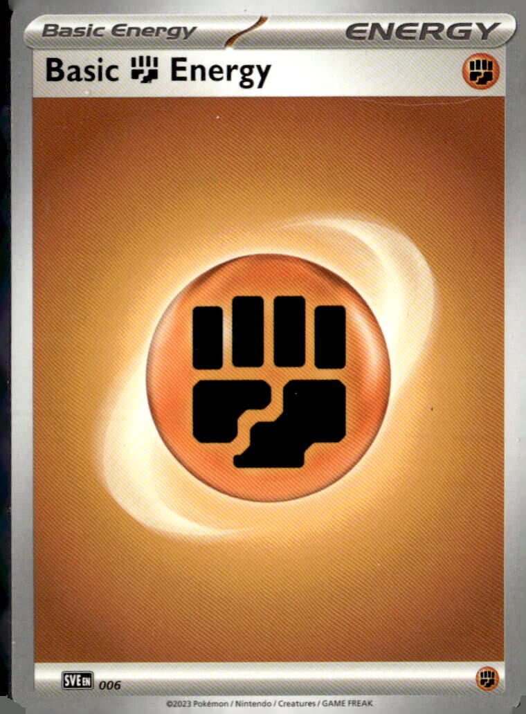 SV03: Obsidian Flames #6 Basic Fighting Energy