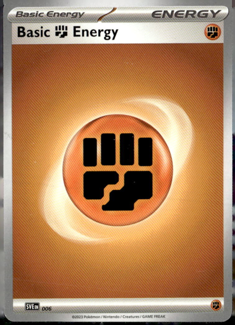 SV03: Obsidian Flames #006 Basic Fighting Energy