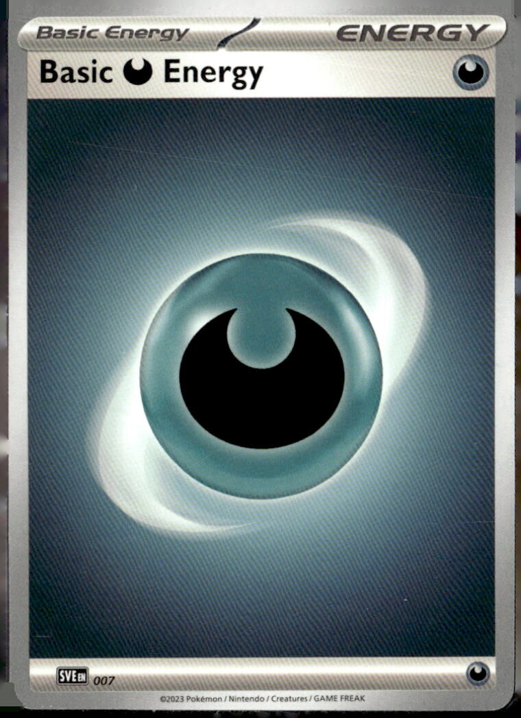 SV03: Obsidian Flames #007 Basic Darkness Energy
