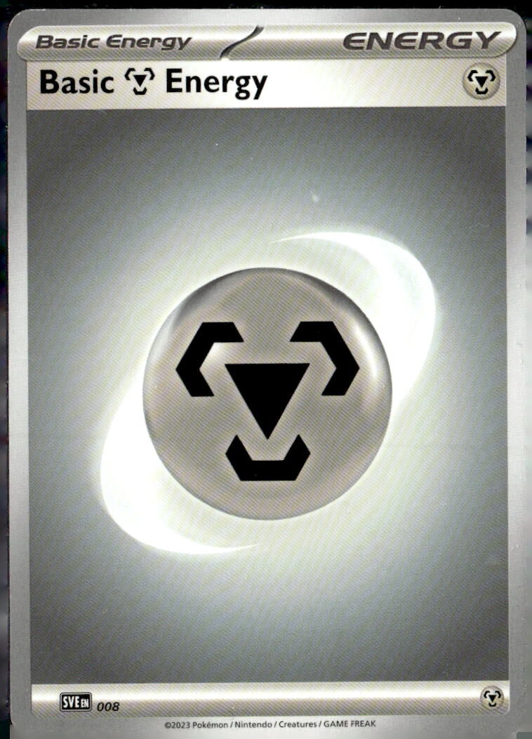 SV03: Obsidian Flames #008 Basic Metal Energy