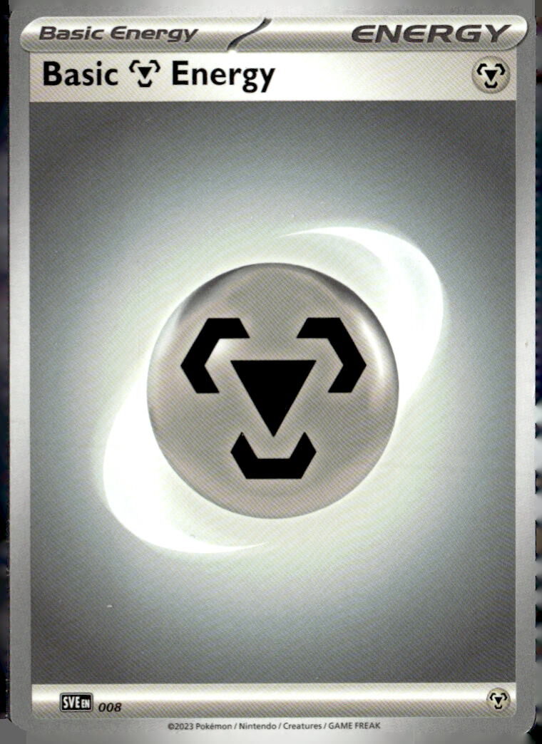 SV03: Obsidian Flames #008 Basic Metal Energy