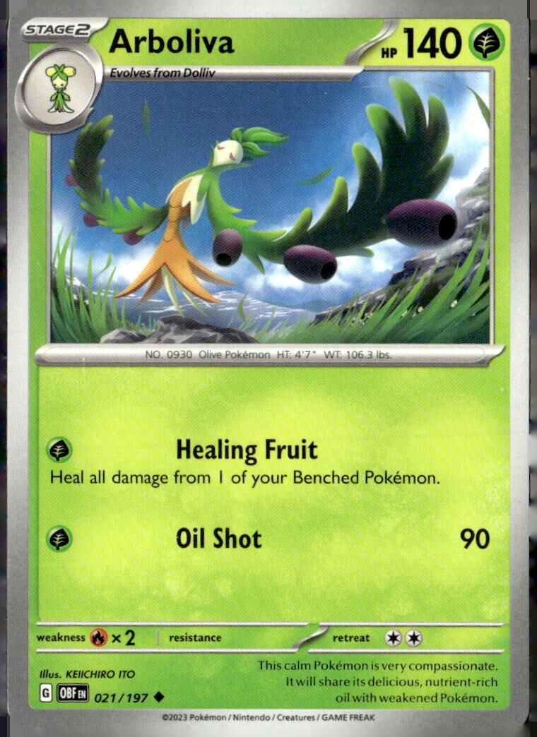 SV03: Obsidian Flames #023/198 Arboliva