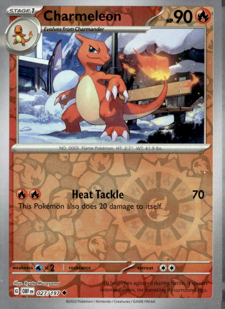 SV03: Obsidian Flames #029/191 Fuecoco