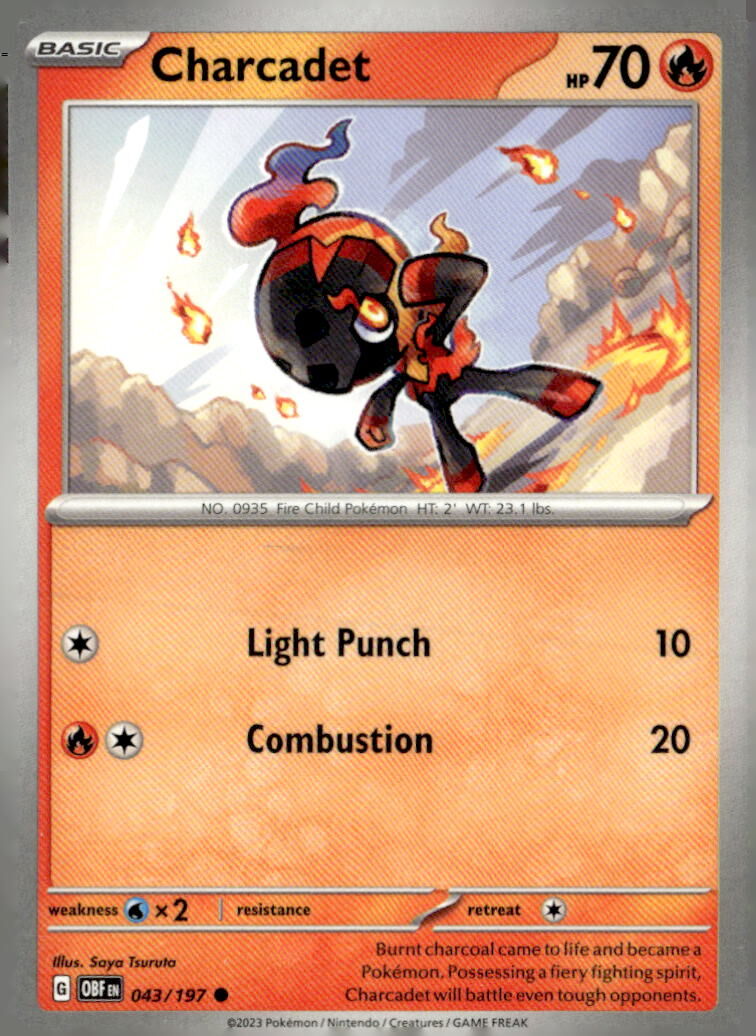 SV03: Obsidian Flames #043/197 Charcadet