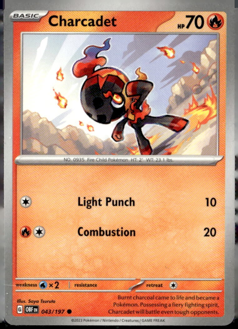 SV03: Obsidian Flames #043/197 Charcadet