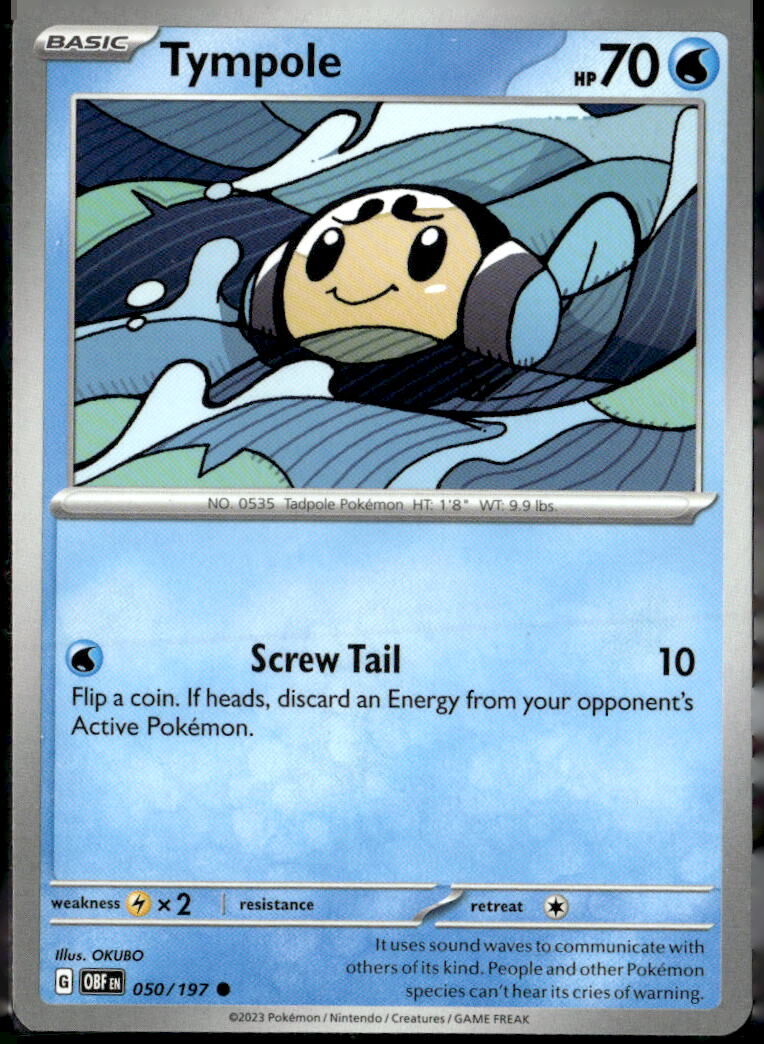 SV03: Obsidian Flames #023/108 Tympole