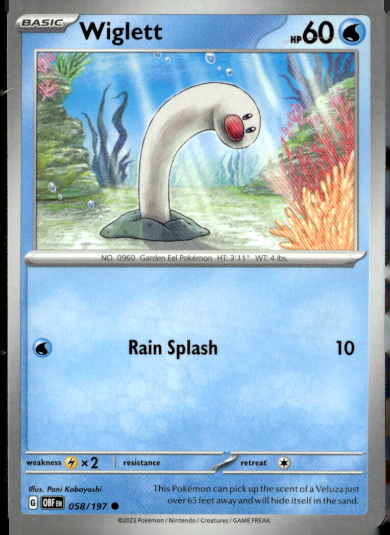 SV03: Obsidian Flames #058/197 Wiglett