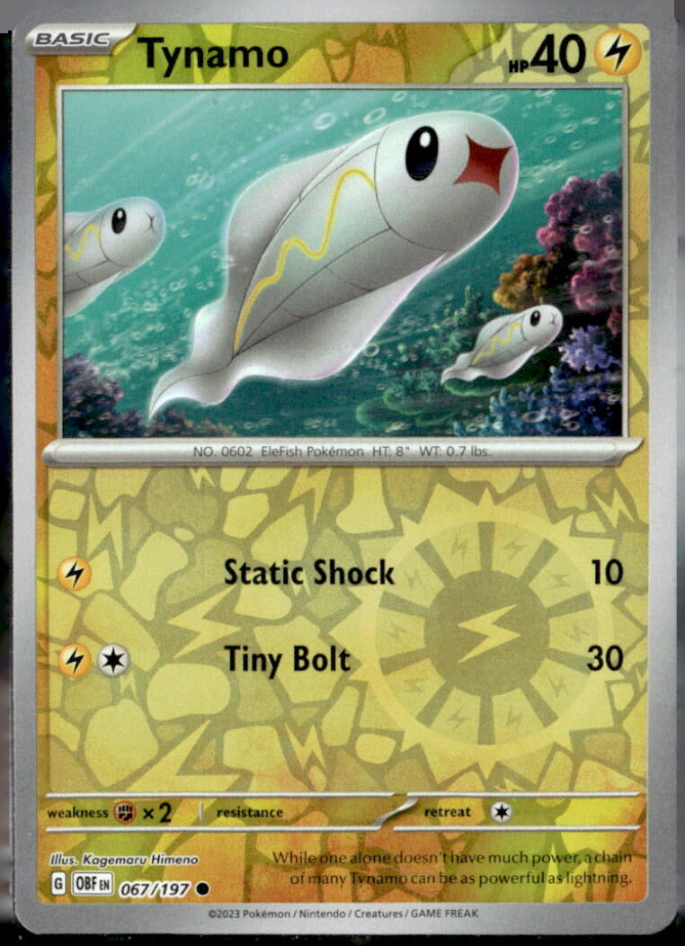 SV03: Obsidian Flames #067/197 Tynamo