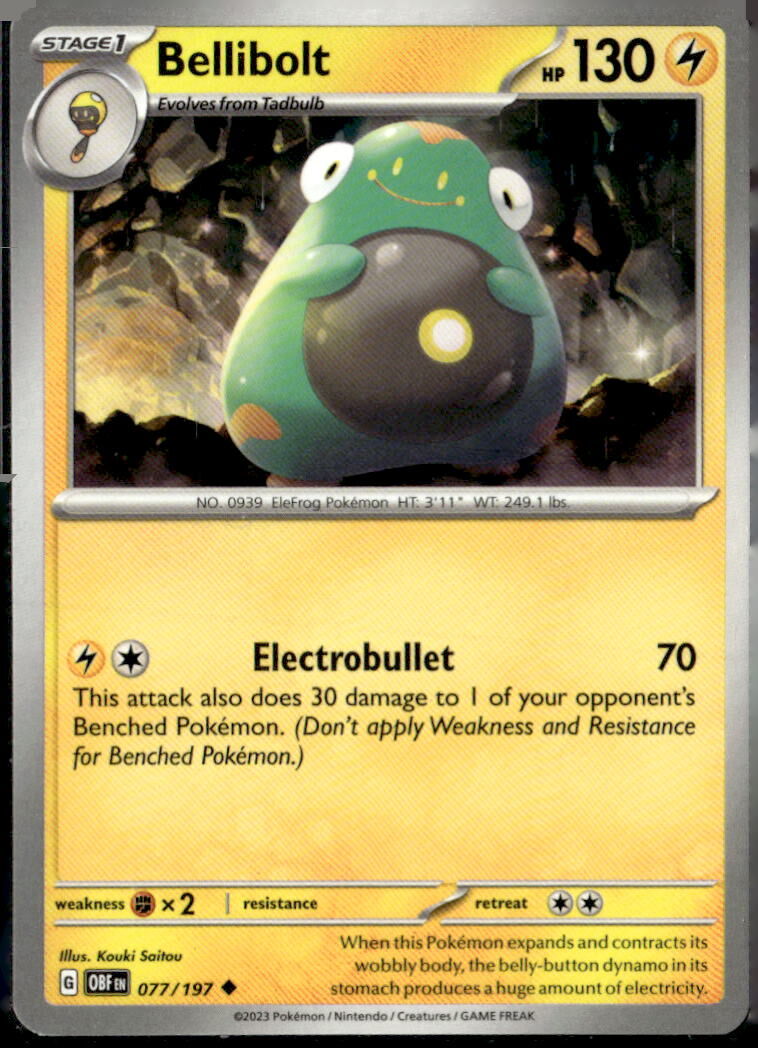 SV03: Obsidian Flames #077/197 Bellibolt