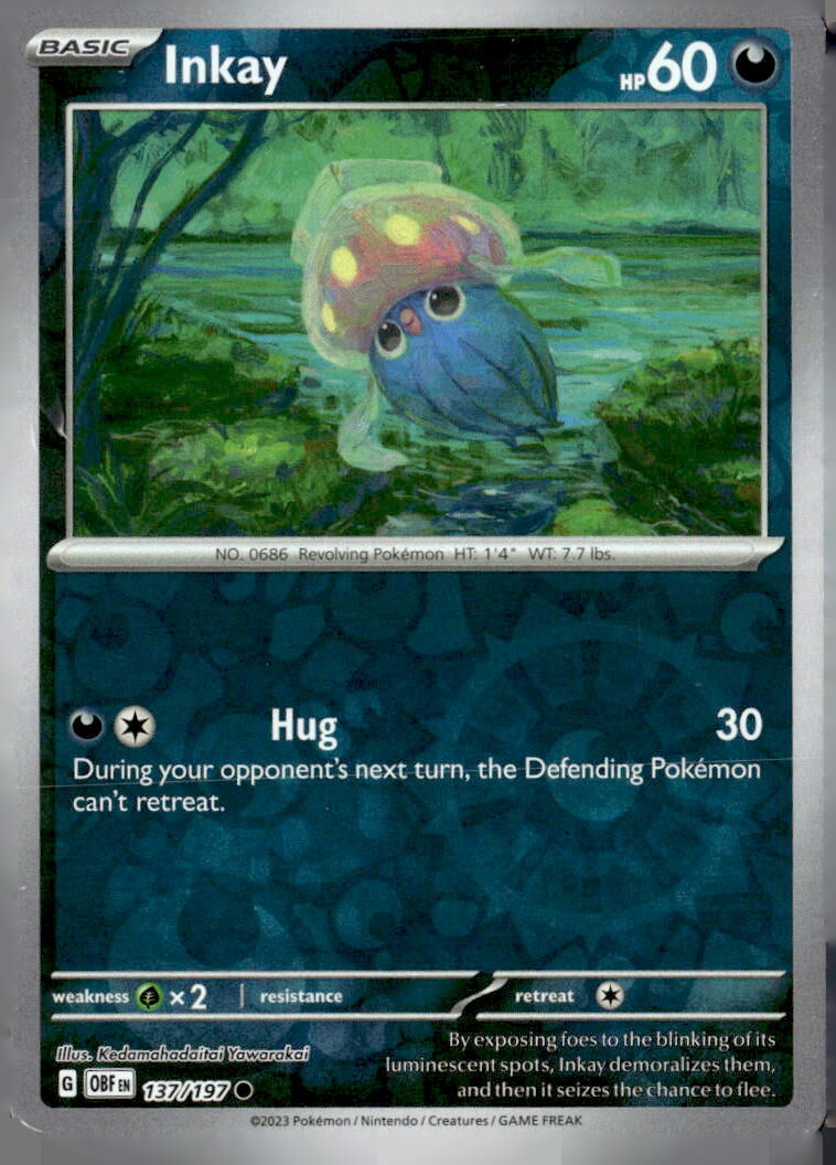 SV03: Obsidian Flames #137/197 Inkay