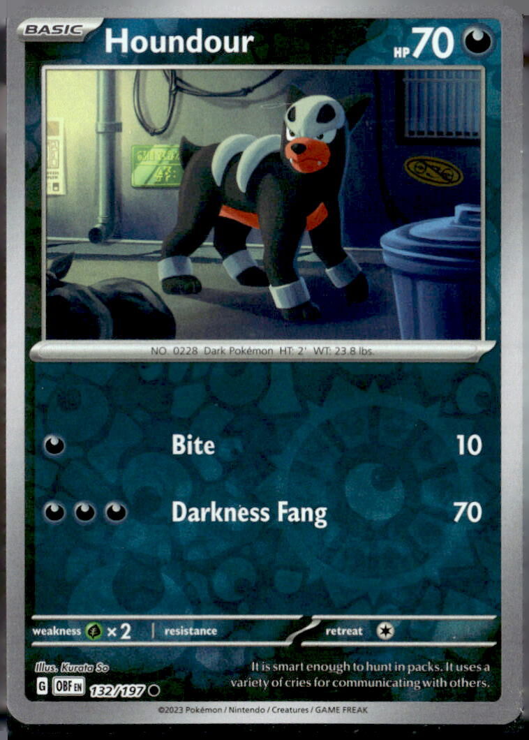 SV03: Obsidian Flames #132/197 Houndour