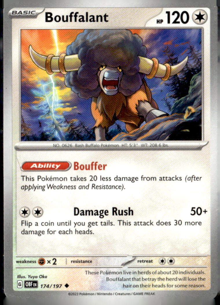 SV03: Obsidian Flames #174/197 Bouffalant