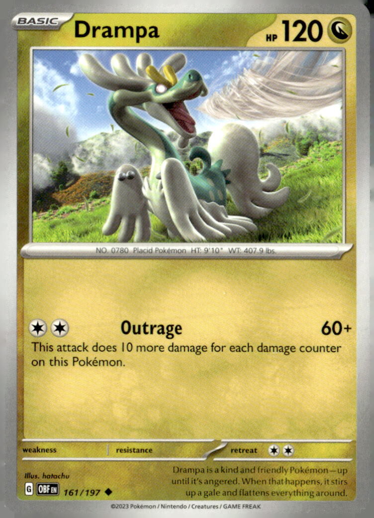 SV03: Obsidian Flames #161/197 Drampa