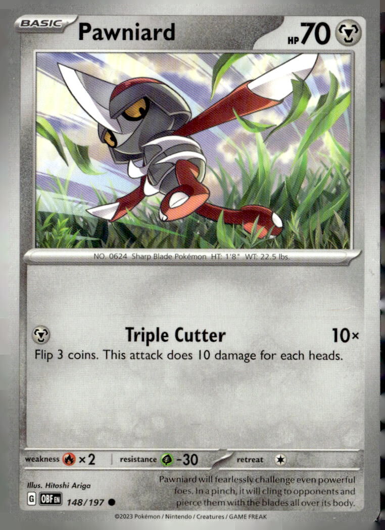 SV03: Obsidian Flames #148/197 Pawniard