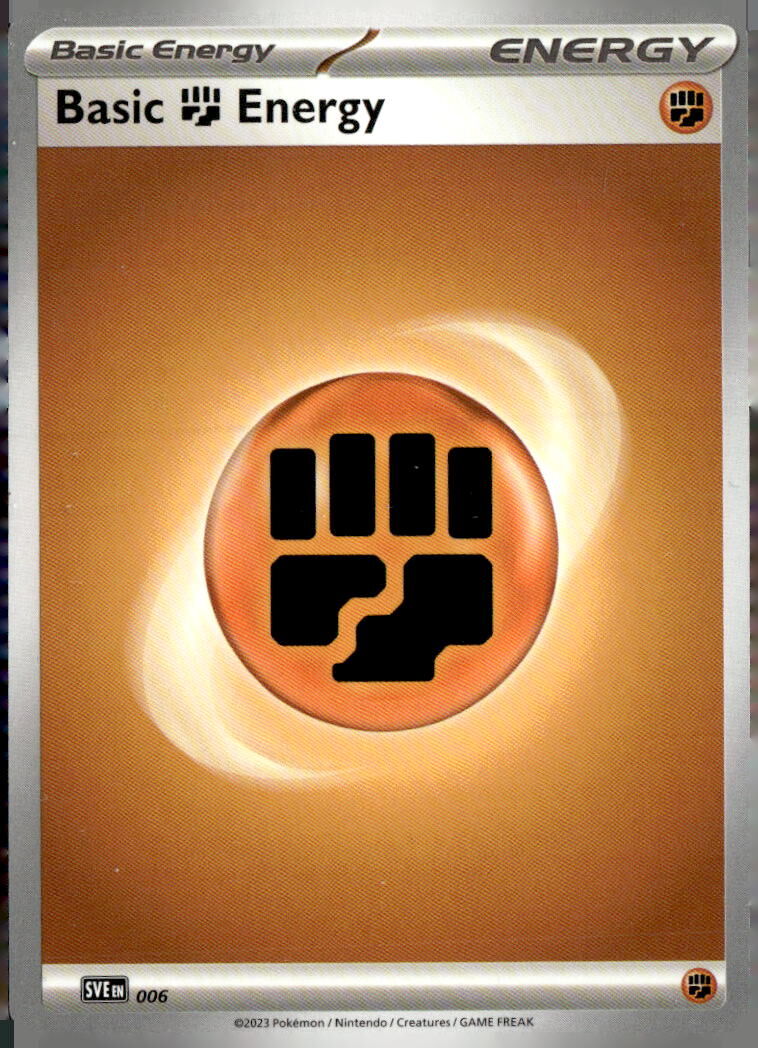 SV03: Obsidian Flames #006 Basic Fighting Energy