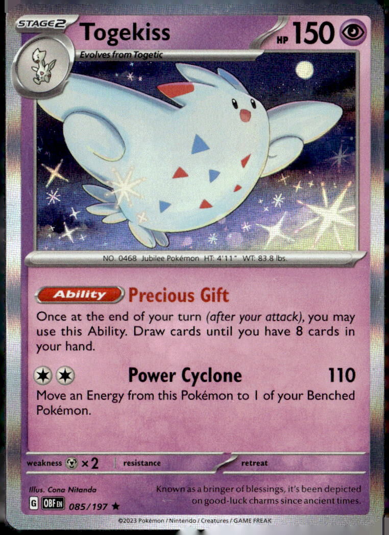 SV03: Obsidian Flames #085/197 Togekiss