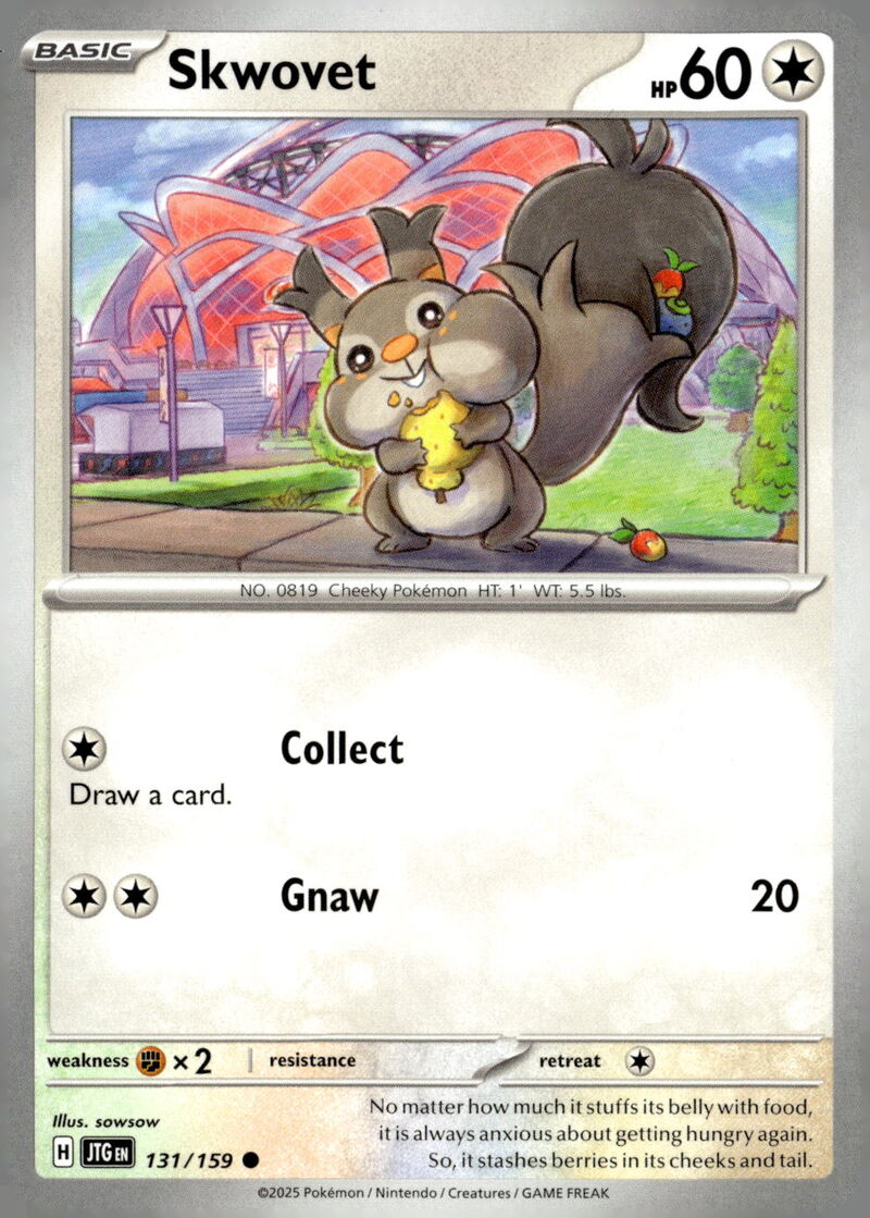 SV09: Journey Together #131/159 Skwovet