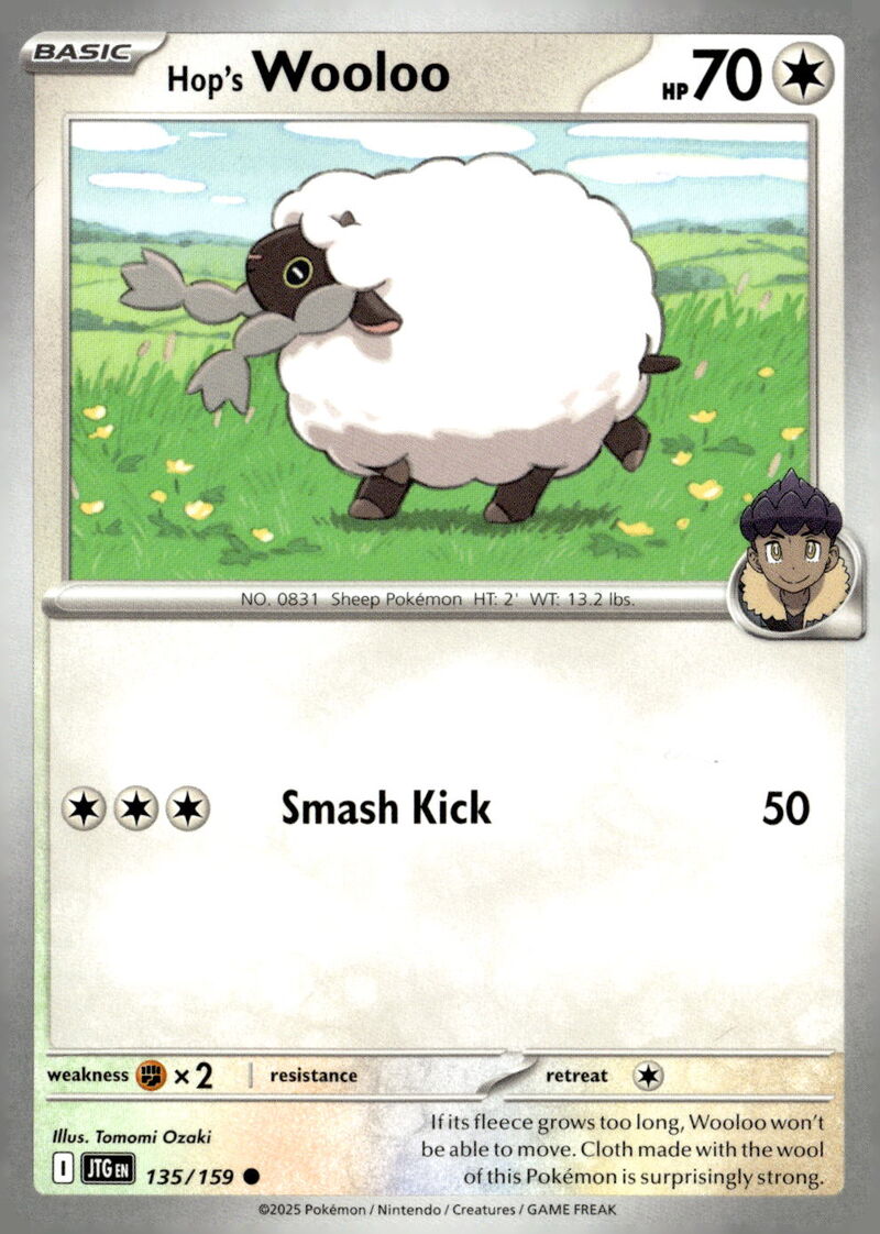 SV09: Journey Together #135/159 Hop's Wooloo