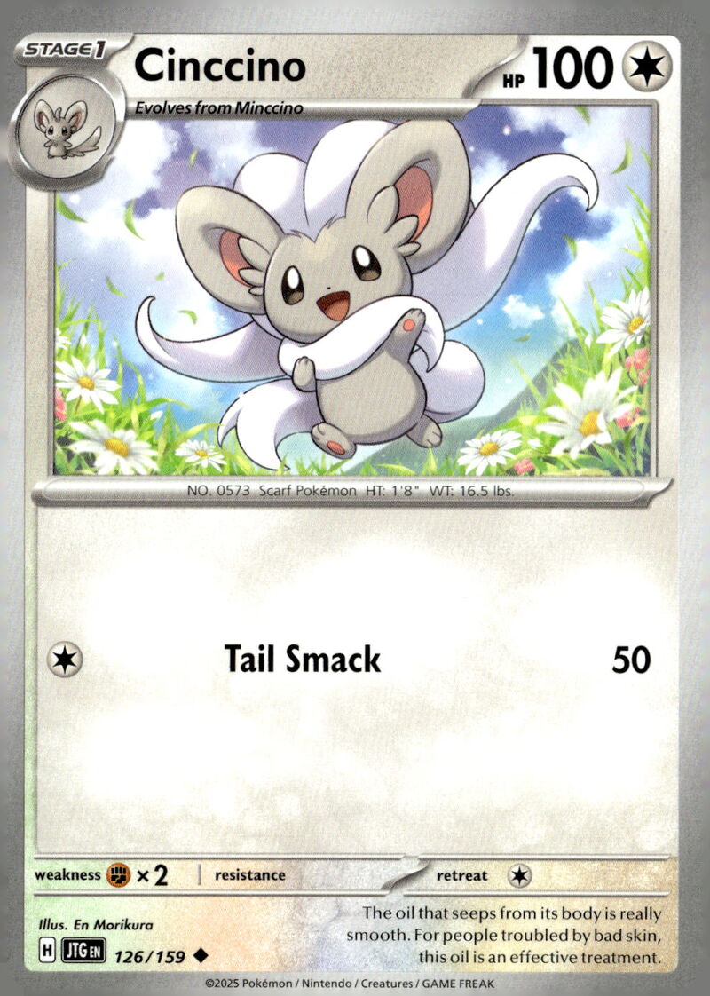 SV09: Journey Together #126/159 Cinccino