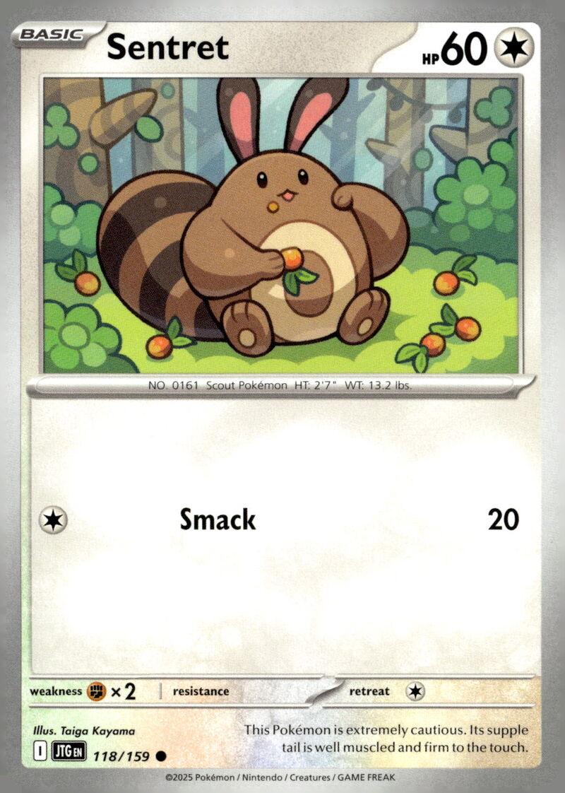 SV09: Journey Together #118/159 Sentret