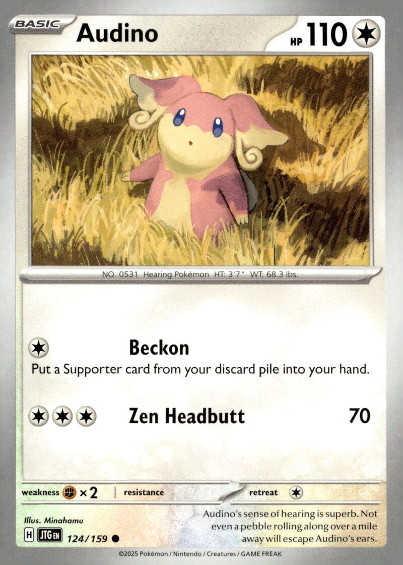 SV09: Journey Together #124/159 Audino