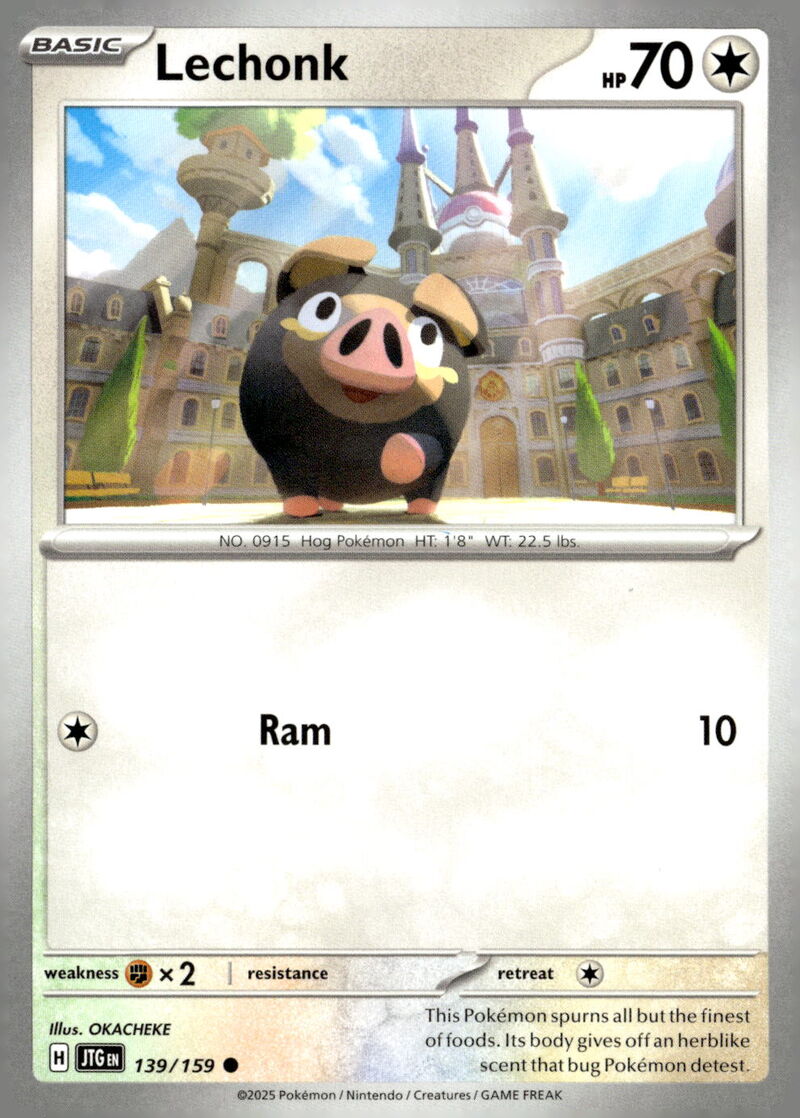 SV09: Journey Together #139/159 Lechonk